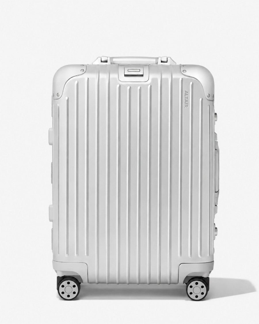 ALTAIR Original Cabin silver suitcase, front view